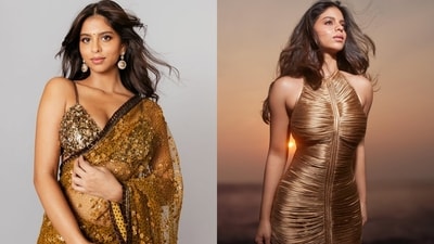 Suhana Khan loves being draped in gold! Her look book for inspo (Photos: Instagram/suhanakhan2) Suhana Khan loves being draped in gold! Her look book for inspo (Photos: Instagram/suhanakhan2)