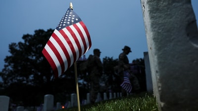 Memorial Day is a federal holiday in the United States, held on the last Monday in May. (REUTERS)