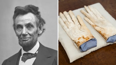 The gloves were the top-selling items, bringing in $1.52 million including the premium (AP)