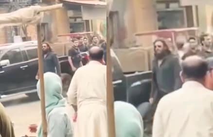 Ranveer Singh is seen sporting a fierce look
