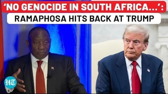 Ramaphosa Counters Trump’s Apartheid-White Genocide Analogy | Watch