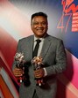 Director Pradip Kurbah with his awards for best film and best director for ‘The Elysian Field (Ha Lyngkha Bneng) at the 47th Moscow International Film Festival in Moscow, Russia, on April 24, 2025. (AP Photo/Pavel Bednyakov) Director Pradip Kurbah with his awards for best film and best director for ‘The Elysian Field (Ha Lyngkha Bneng) at the 47th Moscow International Film Festival in Moscow, Russia, on April 24, 2025. (AP Photo/Pavel Bednyakov)