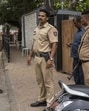 Following the two incidents, on Thursday, police increased the security cover outside the actor’s residence. (Satish Bate/ / HT Photo) Following the two incidents, on Thursday, police increased the security cover outside the actor’s residence. (Satish Bate/ / HT Photo)
