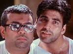 Paresh Rawal and Akshay Kumar in a still from Priyadarshan's Hera Pheri. Paresh Rawal and Akshay Kumar in a still from Priyadarshan's Hera Pheri.