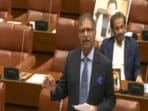 Senator Ali Zafar of the Pakistan Tehreek-e-Insaf (PTI) in the Senate. Senator Ali Zafar of the Pakistan Tehreek-e-Insaf (PTI) in the Senate.