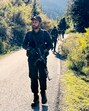 Security personnel during an encounter with terrorists in Kishtwar district. (PTI)
