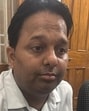 The PWD officer, who was caught taking bribe, in Gangapur city on Friday. (Sourced photo) The PWD officer, who was caught taking bribe, in Gangapur city on Friday. (Sourced photo)