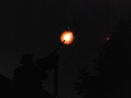 Officials said anti-aircraft units were in action.