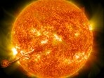 You can now see the sun and its surface in 8k resolution. 