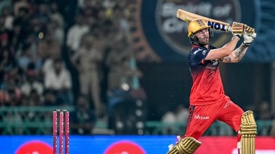 Phil Salt was the highest run getter for Royal Challengers Bengaluru with his 62-run knock but his wicket completely changed the match and SRH grabbed the opportunity to dent RCB's innings. (AFP) Phil Salt was the highest run getter for Royal Challengers Bengaluru with his 62-run knock but his wicket completely changed the match and SRH grabbed the opportunity to dent RCB's innings. (AFP)