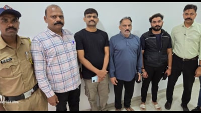 Expelled NCP functionary Rajendra Hagawane and his brother-in-law, Sushil, were on the run. (Sourced)