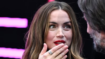 Ana de Armas and Keanu Reeves attend the “From the World of John Wick: Ballerina”. (REUTERS)
