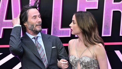 Ana de Armas and Keanu Reeves attend "From the World of John Wick: Ballerina” premiere in London. Ana de Armas-starrer “Ballerina”, a spin-off movie set in the world of “John Wick” franchise, will now make its debut in Indian theatres on June 13, PVRINOX Pictures announced. (REUTERS)