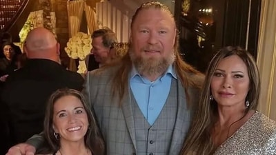 Brock Lesnar's new look goes viral (X - @FadeAwayMedia) Brock Lesnar's new look goes viral (X - @FadeAwayMedia)