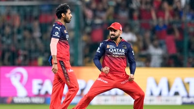 RCB are currently second in the points table. (AP) RCB are currently second in the points table. (AP)