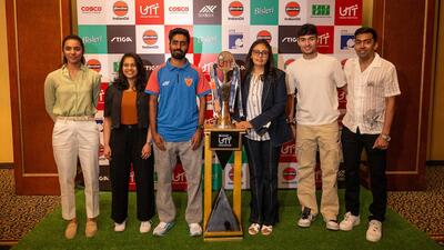 India’s table tennis players. (UTT) India’s table tennis players. (UTT)