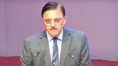 Justice Abhay Shreeniwas Oka during the farewell function organised for him by the Supreme Court Bar Association (SCBA). (YouTube/SupremeCourtBarAssociation) Justice Abhay Shreeniwas Oka during the farewell function organised for him by the Supreme Court Bar Association (SCBA). (YouTube/SupremeCourtBarAssociation)