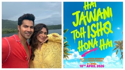 Varun Dhawan, Mrunal Thakur and Pooja Hegde comedy caper will entertain the audience on April 10, 2026. Varun Dhawan, Mrunal Thakur and Pooja Hegde comedy caper will entertain the audience on April 10, 2026.