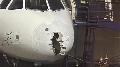 Post flight walk around revealed damage to the nose radome of the Airbus A321 Neo, the DGCA said on Friday. (PTI)