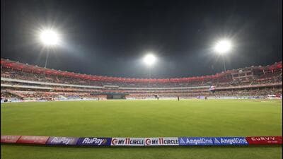 The Maharaja Yadavindra Singh International Cricket Stadium in Mullanpur. (BCCI) The Maharaja Yadavindra Singh International Cricket Stadium in Mullanpur. (BCCI)