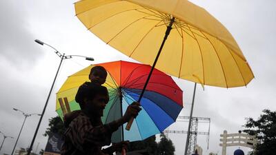 The orange alert indicating extremely heavy rainfall on May 24 was revised to a yellow alert by the India Meteorological Department (IMD) on Friday. ( photo Mahendra Kolhe/ HT)