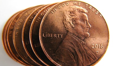 US President Trump has instructed the Treasury to stop producing new pennies (Reuters)