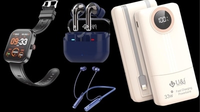 U&i has launched five new tech accessories, including audio devices, a smartwatch, and a powerbank. (U&i) U&i has launched five new tech accessories, including audio devices, a smartwatch, and a powerbank. (U&i)