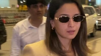 Alia Bhatt exuded chic style at the airport as she left for Cannes.