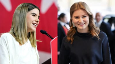 Princess Elisabeth of Belgium, and Mark Carney's daughter Cleo Carney, both Harvard student, face uncertainty regarding their return to the administration's policy. (AP/Reuters)