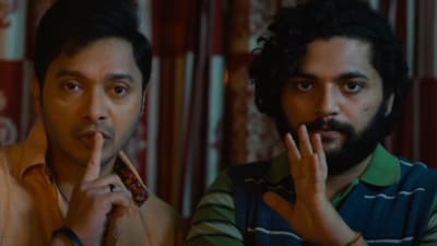 Kapkapiii movie review: Shreyas Talpade (left) in a still from the movie.