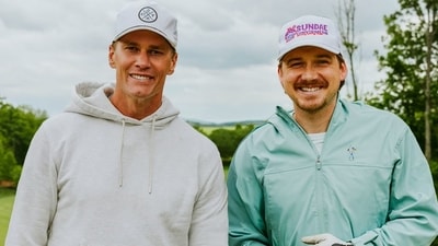 NFL legend Tom Brady lost to country singer Morgan Wallen in a friendly golf match. B (YouTube/Tom Brady)