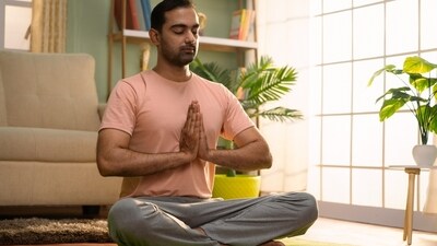 Yoga helps you stay in the present, focusing on the asanas, instead of overthinking and being anxious about the future. (Shutterstock) Yoga helps you stay in the present, focusing on the asanas, instead of overthinking and being anxious about the future. (Shutterstock)