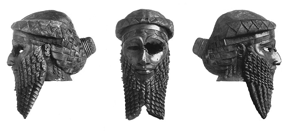A bronze sculpture believed to represent King Sargon (Wikimedia) A bronze sculpture believed to represent King Sargon (Wikimedia)