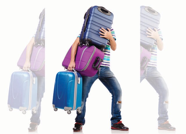 Packing for a trip is itself a kind of unwinding. (SHUTTERSTOCK) Packing for a trip is itself a kind of unwinding. (SHUTTERSTOCK)