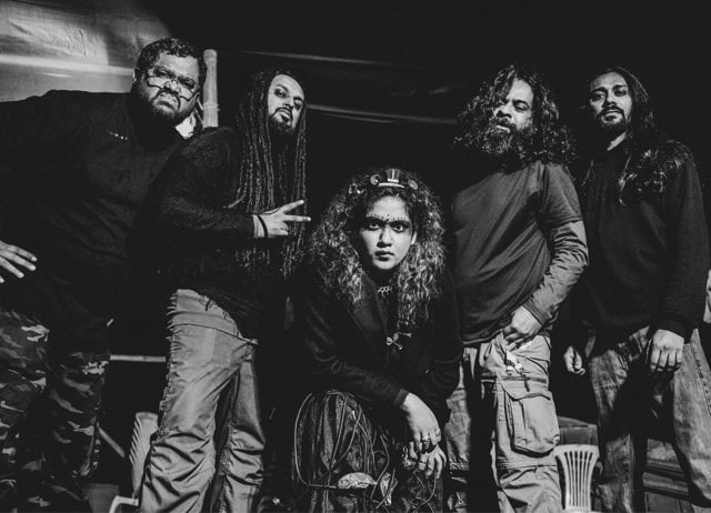 Pratika Prabhune (centre), vocalist of the band PXP, says more women are now discovering metal.