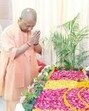 At an event recently, U.P. CM Yogi Adityanath hailed the Maratha queen as the very epitome of “dharma, justice and national duty. (HT file)