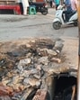 MCG’s engineering teams are actively engaged in desilting and repairing sewer lines and drainage channels across several Gurugram zones. (HT PHOTO)