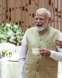 PM Narendra Modi with Tamil Nadu chief minister MK Stalin and Andhra Pradesh chief minister N Chandrababu Naidu. (PTI)