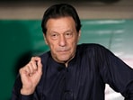 Pakistan’s former Prime Minister Imran Khan at a press conference in Lahore on May 18, 2023, Pakistan’s former Prime Minister Imran Khan at a press conference in Lahore on May 18, 2023,