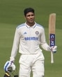 Shubman Gill, who was appointed the new India Test captain on Saturday, after completing his century against England in Visakhapatnam in February last year. (AP) Shubman Gill, who was appointed the new India Test captain on Saturday, after completing his century against England in Visakhapatnam in February last year. (AP)