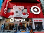 People walk by a Target store in midtown Manhattan in New York City, U.S., March 21, 2025. REUTERS/Kylie Cooper/File Photo