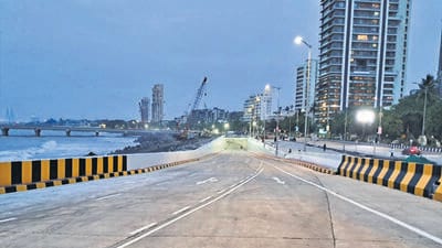 BMC to open last arm of Coastal Road before May end; fill up Amarsons parking lot BMC to open last arm of Coastal Road before May end; fill up Amarsons parking lot