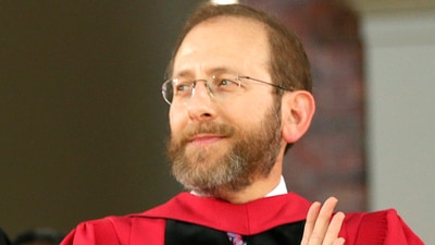 Alan Garber is Harvard University's president (AP)