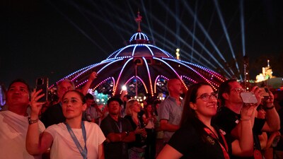 People attend Universal Epic Universe theme park grand opening celebration in Orlando, Florida, U.S. May 21, 2025. REUTERS/Marco Bello (REUTERS)