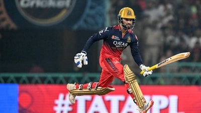 Rajat Patidar and Pat Cummins were fined after both RCB and SRH were found guilty of breaching the IPL Code of Conduct. (AFP) Rajat Patidar and Pat Cummins were fined after both RCB and SRH were found guilty of breaching the IPL Code of Conduct. (AFP)