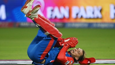 Tristan Stubbs took the gloves with KL Rahul on the bench and Abishek Porel dropped, and contributed with three catches and one stumping, including a smart catch to get the opening wicket of Priyansh Arya. (REUTERS)