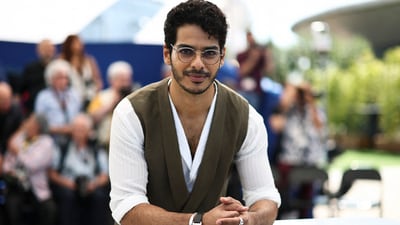 Ishaan Khatter at the photocall for Homebound at the 78th Cannes Film Festival. REUTERS/Stephane Mahe (REUTERS)