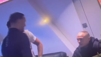 Josh Taylor appeared to slap Sunny Edwards (X) Josh Taylor appeared to slap Sunny Edwards (X)