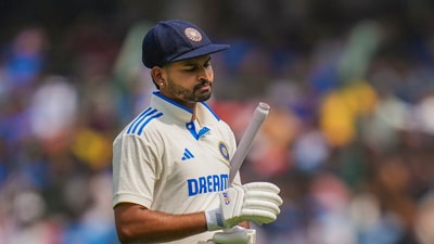 Shreyas Iyer hasn't been included in the India squad. (PTI) Shreyas Iyer hasn't been included in the India squad. (PTI)