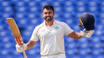 Karun Nair during the Ranji Trophy 2025 (PTI) Karun Nair during the Ranji Trophy 2025 (PTI)